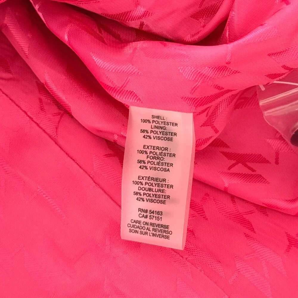 Karl Lagerfeld new hot pink jacket blazer size 16. - Picture 8 of 9